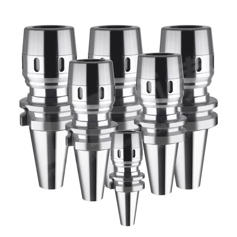 H72016adafc0241ae8d96ea0a3d1e8e2dh High Precision Hardened Power Collet Chuck Holder BT40/BT30/BT50 for CNC Machining Center Milling Cutter Gear/Motor Alloy Steel - Image 1