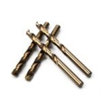 Twist Drill Bit High-Speed Steel Straight Shank Black Oxide Finish Precision Metal Drilling Bit