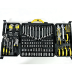 205-Pieces 1/4 Inch Quick Ratchet Wrench Socket Wrench Set Hand Tool Kit Ratchet Spanner Screwdriver Bits