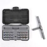Cross-border New Multi-function Steel Magnetic Ratchet Screwdriver Set 24-in-one Multi-purpose Industrial Grade High Hardness