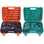 Wholesale 82-piece Socket Wrench Tool Set, CRV Steel Hard Case, Manual Ratchet Screwdriver Bits for Automotive Mechanical Repair